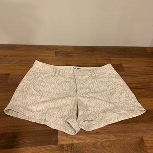 Khaki trouser shorts